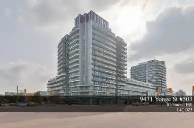 9471 Yonge Street Unit# 503 Richmond Hill Ontario L4C 0Z5