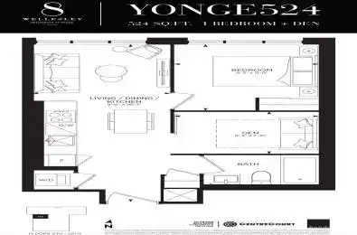 8 Wellesley Street Unit# 1702 Toronto C01 Ontario M4Y 0J5