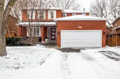 1387 Chedboro Crescent Oakville Ontario L6J 7A4